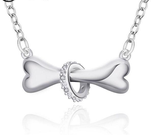 Bone Necklace in 925 Sterling Silver