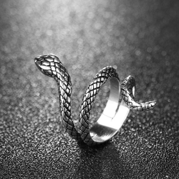 Snake Rings For Women Color Silver