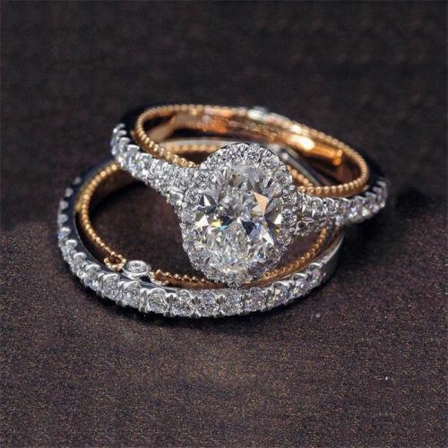 Elegant April Diamond Birthstone Ring