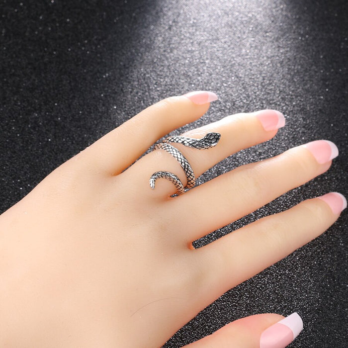 Snake Rings For Women Color Silver