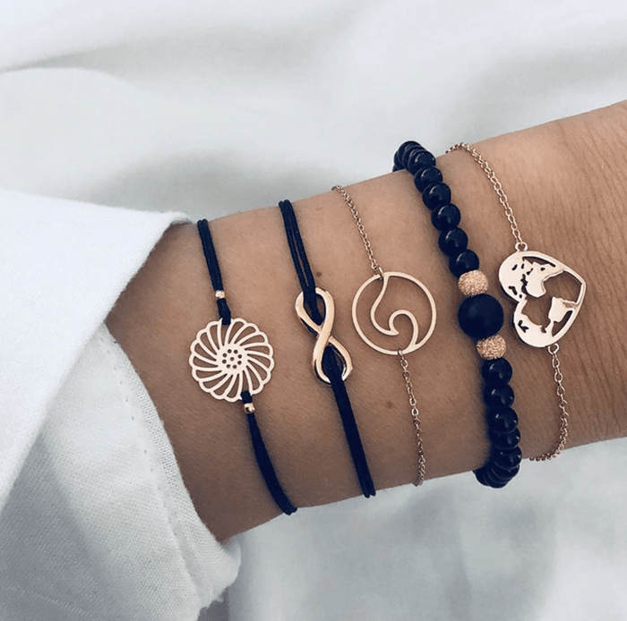 Lot de bracelets Tisseurs de r�ves II - Lotus - Lotus