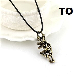 Partners Embrace Love Pendant Necklace